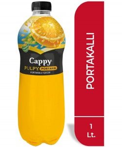 Cappy 1 Lt Pulpy Portakal - Görsel 1