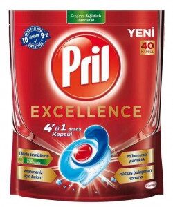 Pril Excellence Kapsül 40lı - Görsel 1