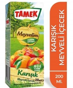 Tamek 200 Ml Meyvelim Karışık - Görsel 1